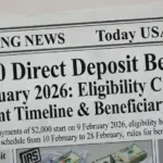 $2,000 Direct Deposit Begins 9 February 2026