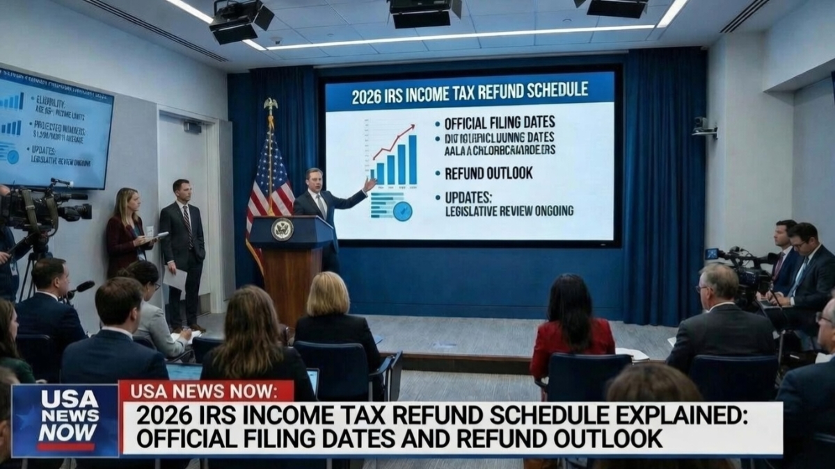2026 IRS Income Tax Refund Schedule Explained