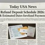 IRS Tax Refund Deposit Schedule 2026