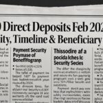 $2000 Direct Deposits Feb 2026