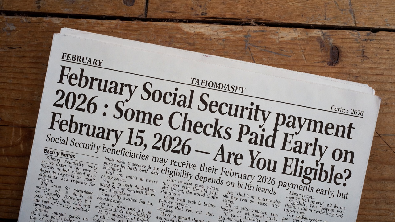 February Social Security payment 2026