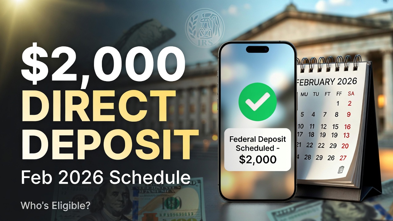 $2000 Federal Direct Deposit for All